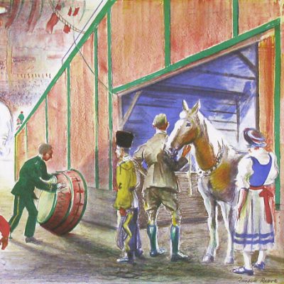 SCHOOL PRINTS- Original lithographs from the 1940s