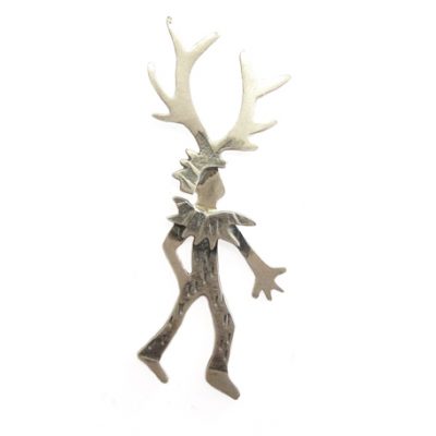 BCBR-17 Wild Thing Stag Brooch - Becky Crow