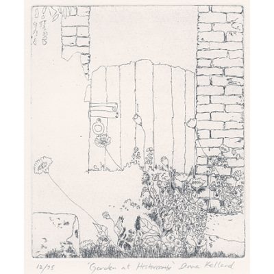 C2979 Garden at Hestercombe 12/75 - Anna Kellard