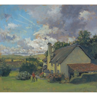 C1696 Cottage at Selworthy - Ian Cryer