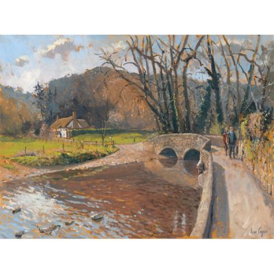 C1702 Dunster Pack Horse Bridge - Ian Cryer