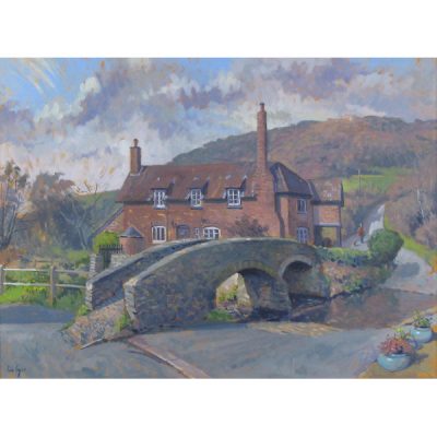 C1727 Allerford Bridge and Cottage - Ian Cryer