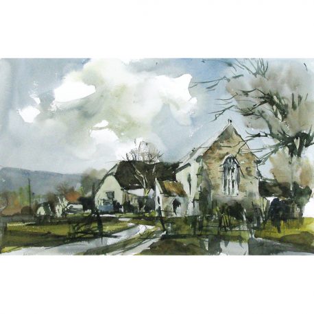 C760 Lynch Chapel Watercolour £495 33×52 71×54 – Copy (2)