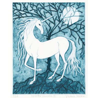 0263C Winter Unicorn 27/30 - Victoria Keeble
