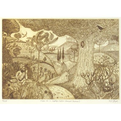 C4166 Man on a Laptop (after Samuel Palmer) 16/25 - Kit Boyd