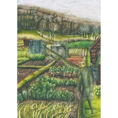 C4969 Passerby (Dunster Allotments) 2 - Rebecca Bromley