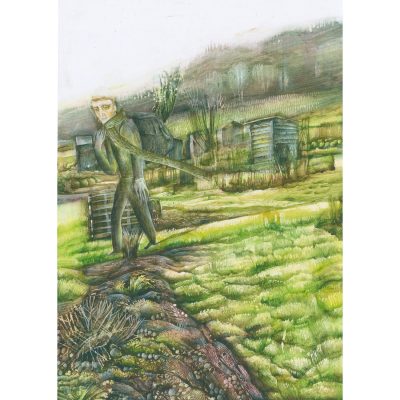 C4972 Passerby (Dunster Allotments) 5 - Rebecca Bromley