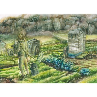 C4973 Passerby (Dunster Allotments) 6 - Rebecca Bromley