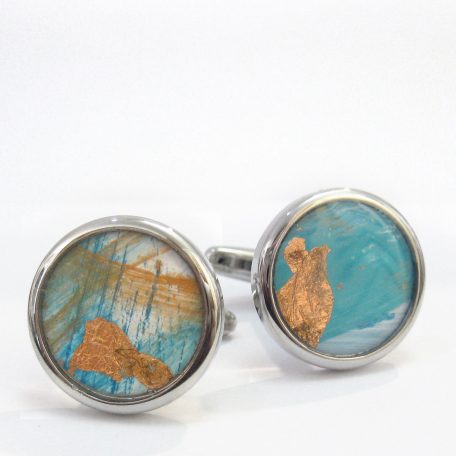 DBC-3 Round Cufflinks - Dee Barnes