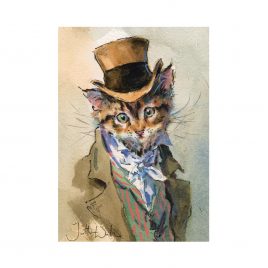 A Flourish of Whiskers by Jonathan Walker Greetings Card (JWC21)