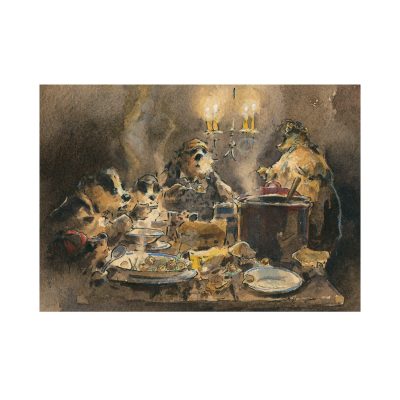 Comfort Food by Jonathan Walker Greetings Card (JWC-28)