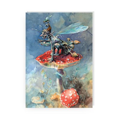 Mr Psilocybe by Jonathan Walker Greetings Card (JWC-13)