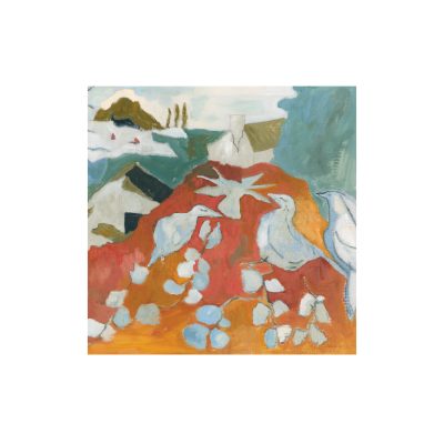 Stogursey Landscape by Ann Farley Greetings Card (AFC15)