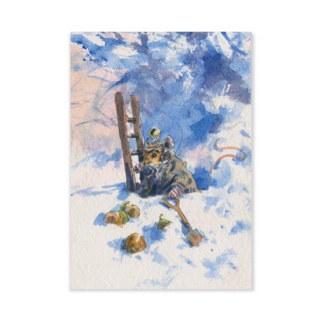 The Cold Store by Jonathan Walker Greetings Card (XJWC-10)