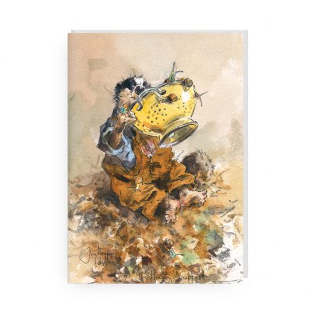 The Hearty Breakfast by Jonathan Walker Greetings Card (JWC-06)