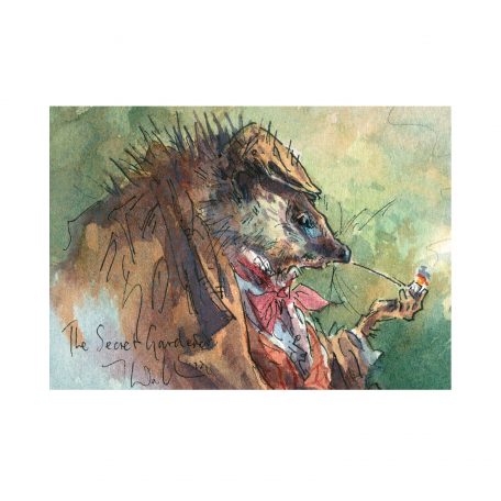 The Secret Gardener by Jonathan Walker Greetings Card (JWC-17)