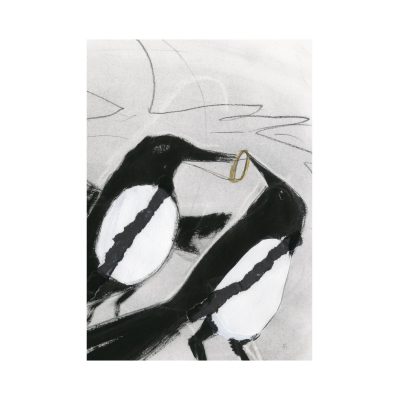 Two for Joy by Ann Farley Greetings Card (AFC10)