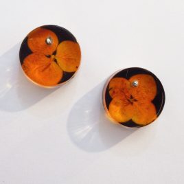 SGE-52 Orange Confetti Stud Earrings – Sue Gregor
