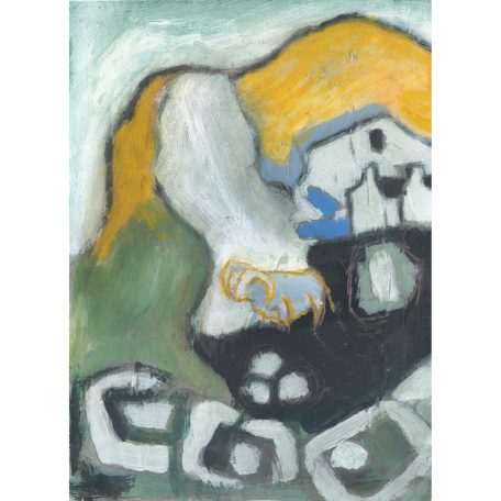 C5604 Pembrokeshire Landscape with Bull  - Ann Farley
