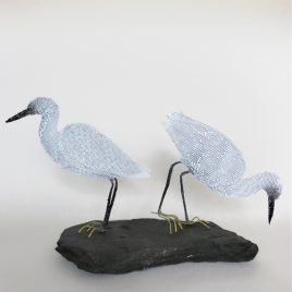 C6092 Pair of Egrets – Lucy Large