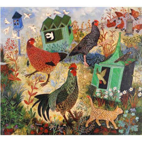 1402X Feeding the Hens  - Anna Pugh