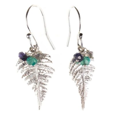 ACE-99 Fern Drop Earrings - Amanda Coleman