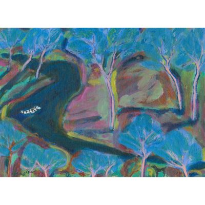 1615C Dalmatian Swimming - Hannah Roberts