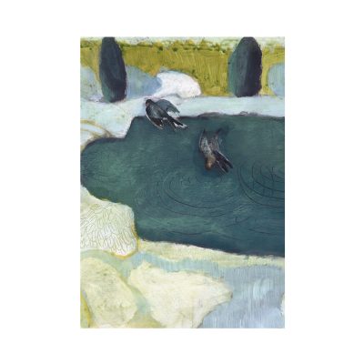 Swallows by Ann Farley Greetings Card (AFC09)