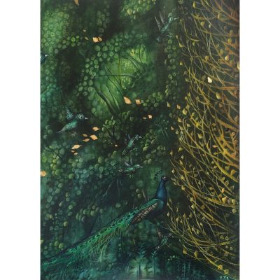 1785C The Thoughts of Peacocks - Rebecca Bromley