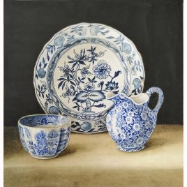 1952C Blue and White China – Jenny Barron