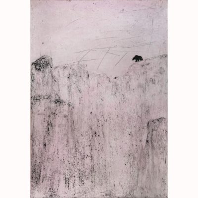 1972C Bear on a Rock 8/30 - Kate Boxer