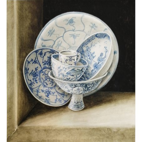 2003C Stack of China - Jenny Barron