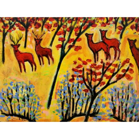 1945C Autumn Deer - Hannah Roberts