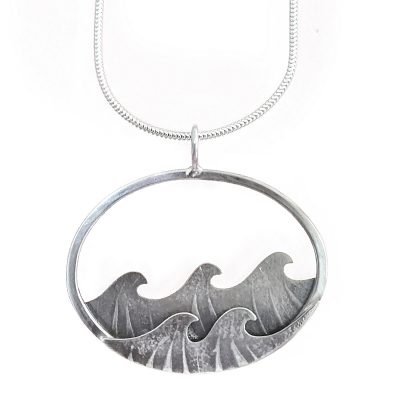 1801X Wave Pendant - Becky Crow