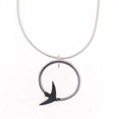 1803X Swallow Pendant - Becky Crow