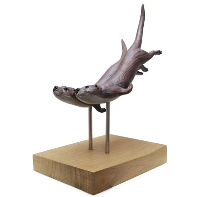 1296C Diving Otters - Pippa Hill