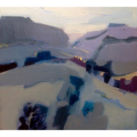 thumbnail_Late Evening, Exmoor oil on paper £650 – Copy