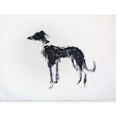 2459C Inky Hound - Sally Muir