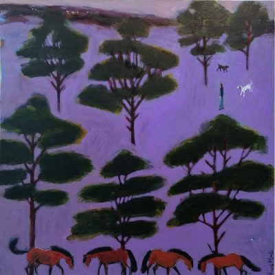 2632C Ponies Beneath the Pines - Hannah Roberts
