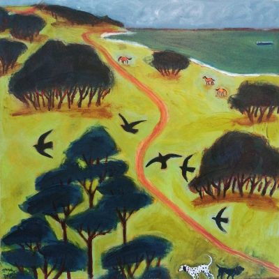 2636C Walking Under Grey Skies - Hannah Roberts