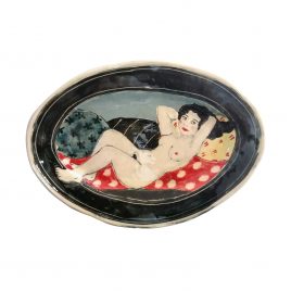 2764X Small Oval Plate – Louise Gardelle