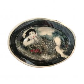 2766X Small Oval Plate – Louise Gardelle