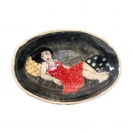 2767X Small Oval Plate – Louise Gardelle