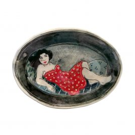 2768X Small Oval Plate – Louise Gardelle