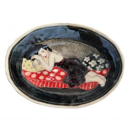 2784X Large Oval Plate – Louise Gardelle