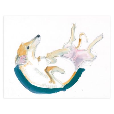 2940C Reclining Hound- Sally Muir