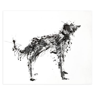 2983C Ink Blob Dog - Sally Muir