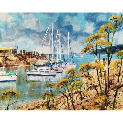 3066C Stalks and Masts, Porlock Weir - Chris Forsey