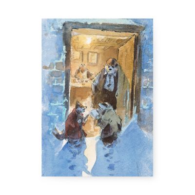 Christmas Night by Jonathan Walker Greetings Card (XJWC-11)