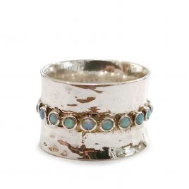 YMR-119 Opal Studded Ring – Yaron Morhaim